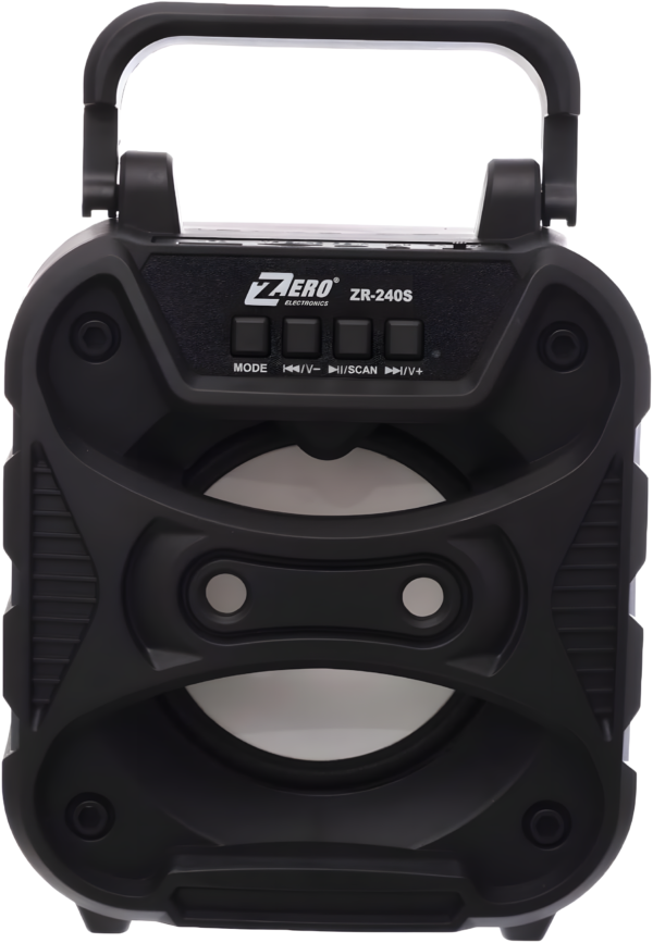 ⁦• مكبر صوت AUX + بلوتوث ZR-240S⁩ - الصورة ⁦2⁩